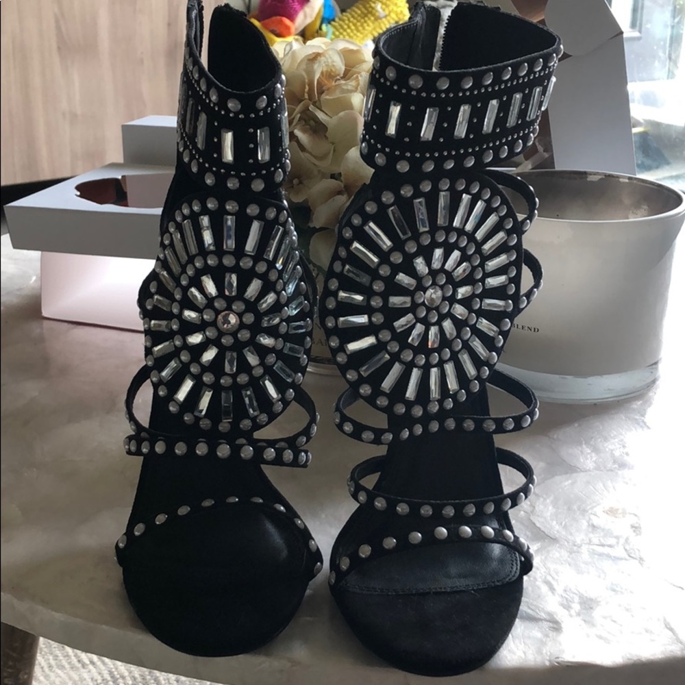 Starlet jeweled heel NEVER WORN